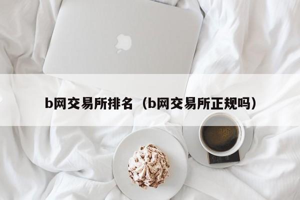 b网交易所排名（b网交易所正规吗）